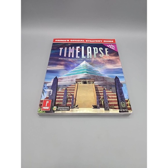 Timelapse The Official Strategy Guide by Rick Barba 1996 Paperback PC & Mac - Picture 6 of 9